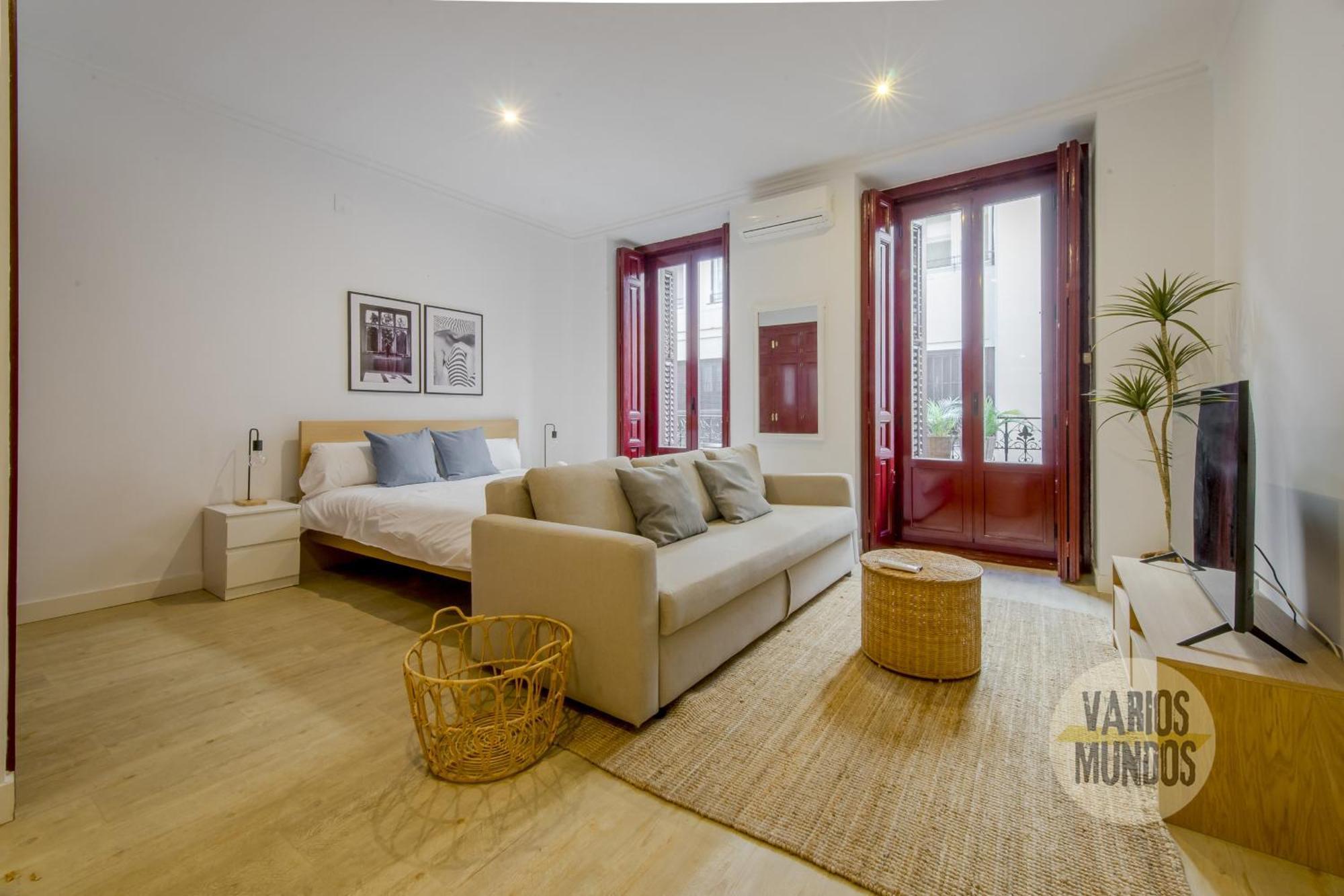 Beautiful Loft Para 3Pax En Huertas-Cortes Madrid Bagian luar foto