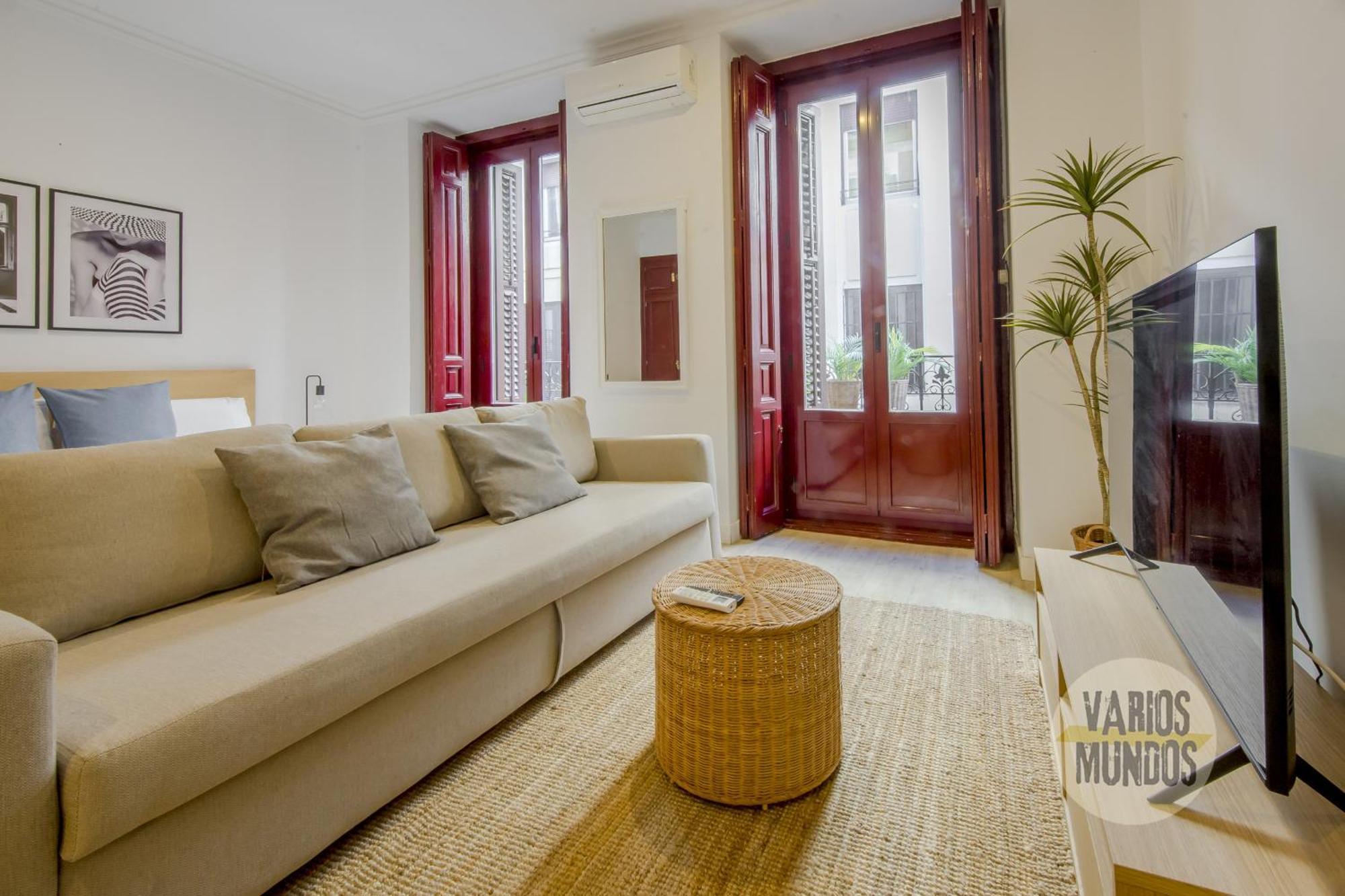 Beautiful Loft Para 3Pax En Huertas-Cortes Madrid Bagian luar foto