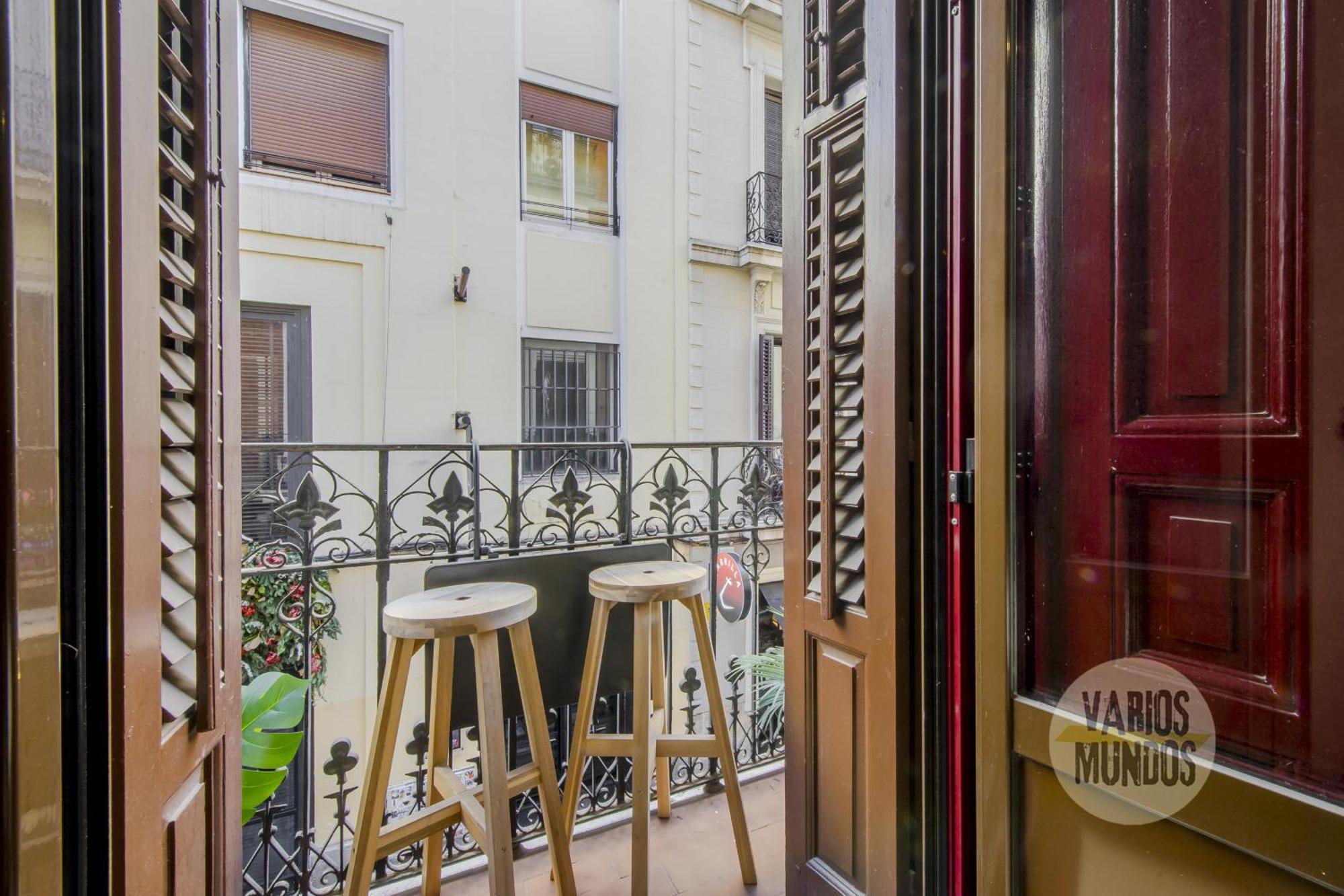 Beautiful Loft Para 3Pax En Huertas-Cortes Madrid Bagian luar foto
