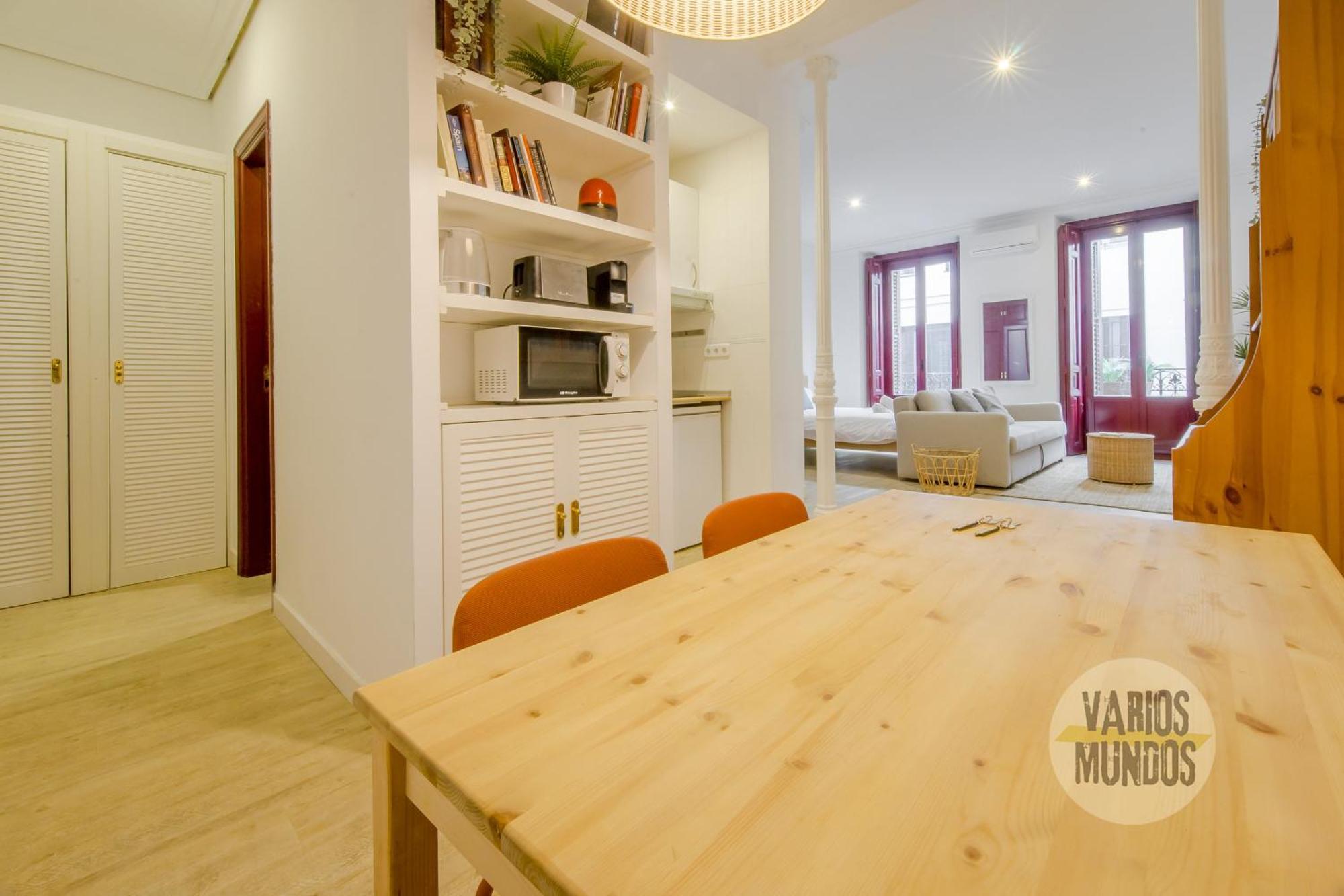 Beautiful Loft Para 3Pax En Huertas-Cortes Madrid Bagian luar foto